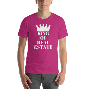 King of Real Estate Short-Sleeve Unisex T-Shirt