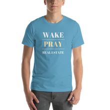 Load image into Gallery viewer, Wake | Pray | Real Estate Short-Sleeve Unisex T-Shirt