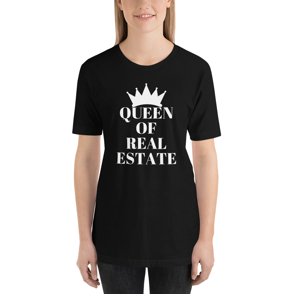 Queen of Real Estate Short-Sleeve Unisex T-Shirt